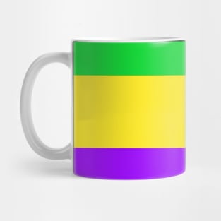 Mardi Gras Flag Mug